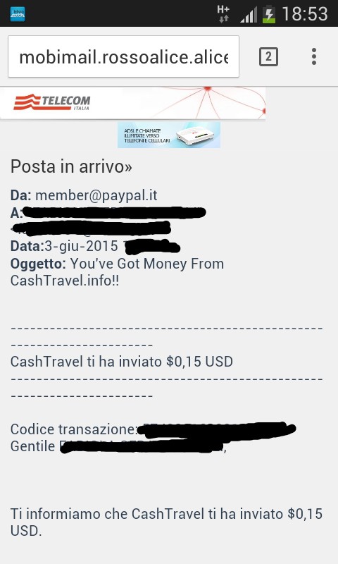 Payment 13 for Cashtravel
