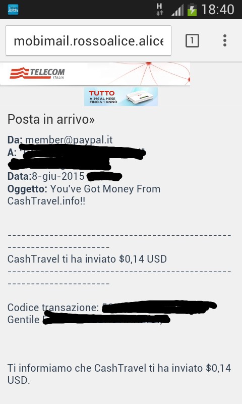 Payment 14 for Cashtravel