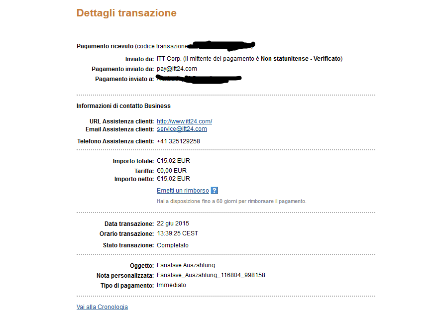 Payment 16 for Fanslave