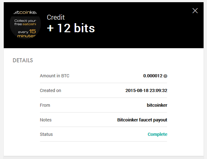 Payment 2 for Bitcoinker