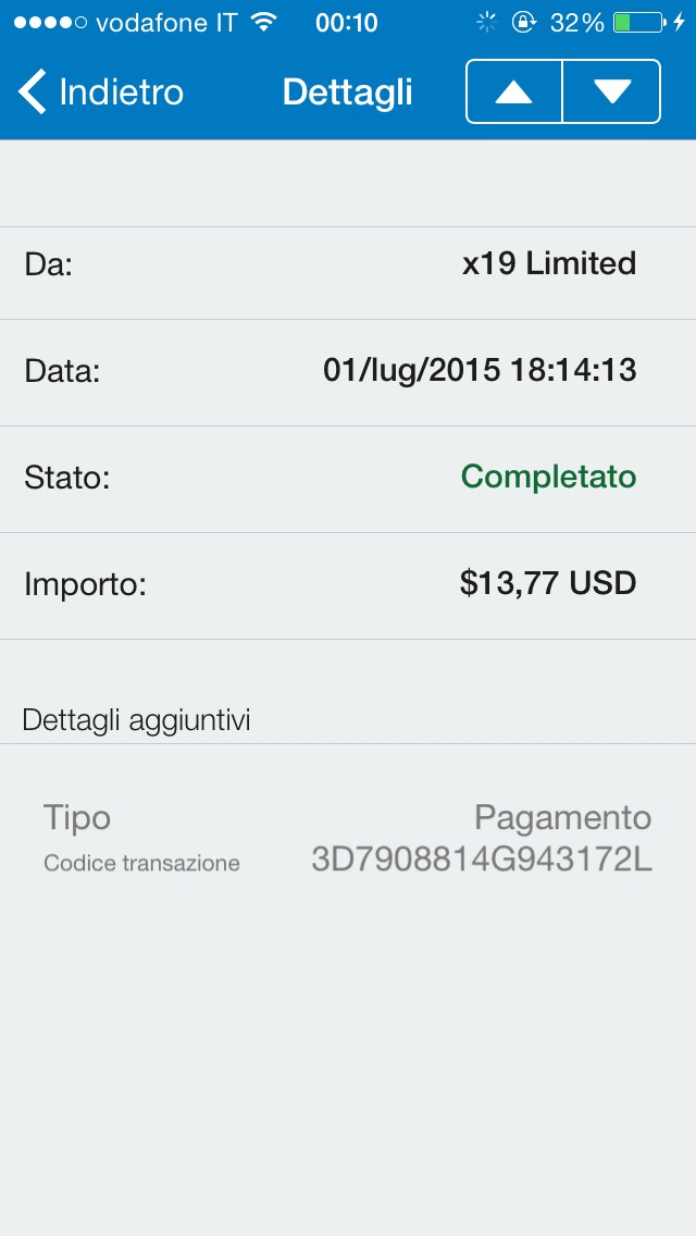 Pagamento 22 per Adfly