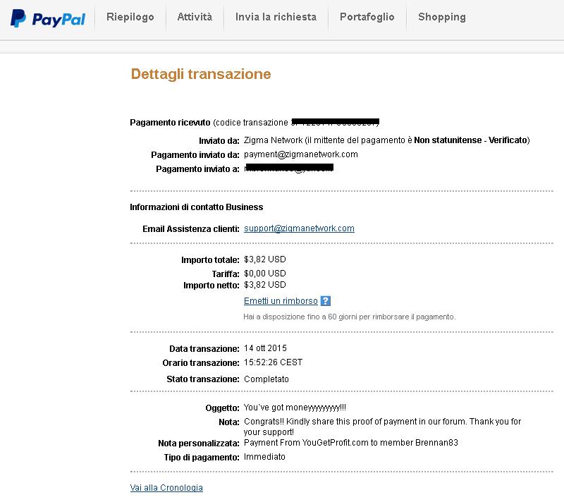 Payment 7 for Yougetprofit