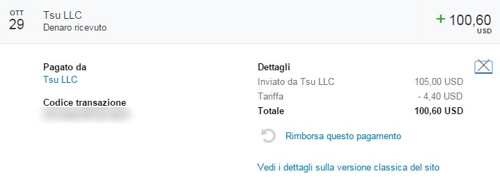 Payment 6 for Tsu