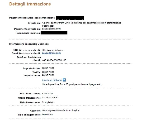Pagamento 7 per Triaba