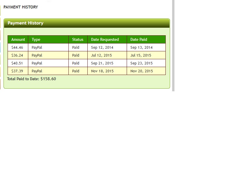 Payment 1 for Cash4offers