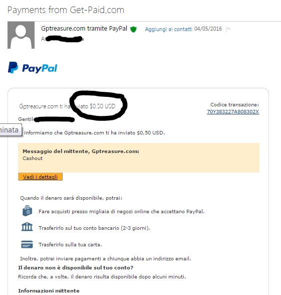 Pagamento 36 per Getpaid