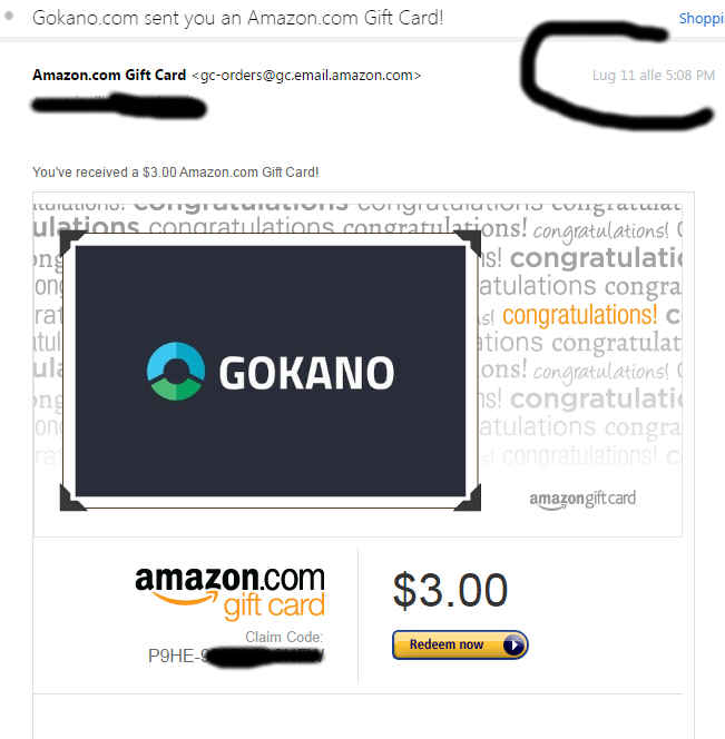 Payment 4 for Gokano
