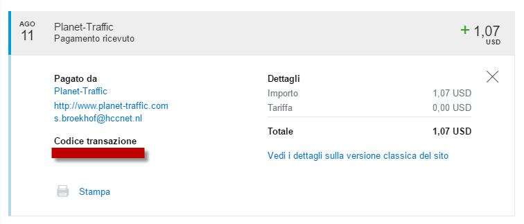 Payment 28 for Donkeymails