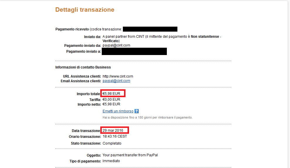 Payment 21 for Panelopinea