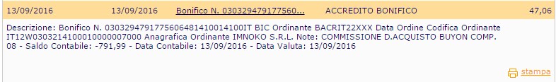Pagamento 8 per Buyon