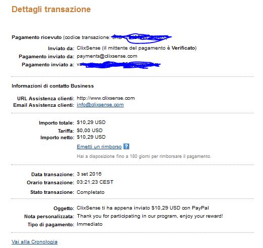 Payment 1676 for Ysense