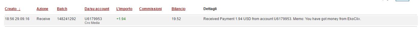 Payment 5 for Ekoclix