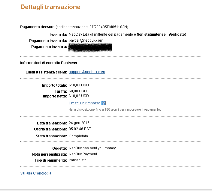 Payment 523 for Neobux
