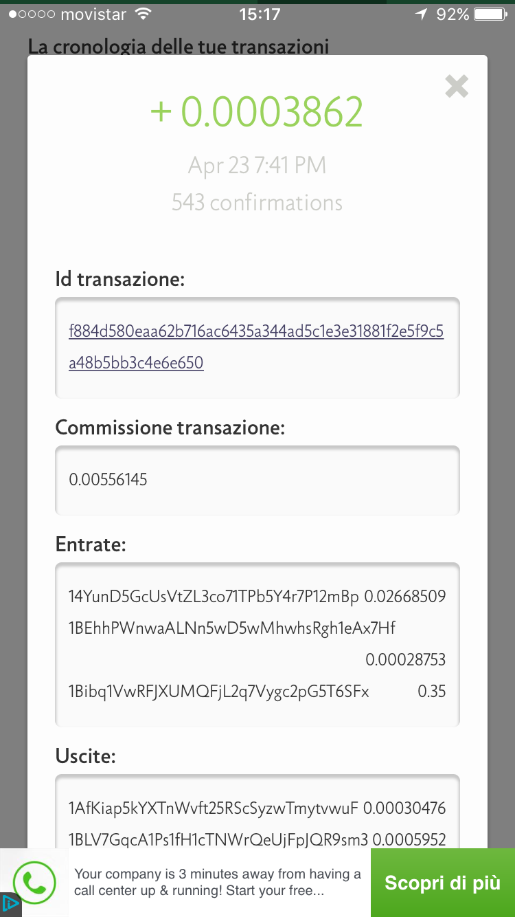 Payment 135 for Freebitcoin