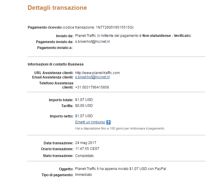 Pagamento 43 per Getpaid