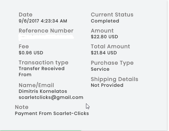 Payment 43 for Gptplanet