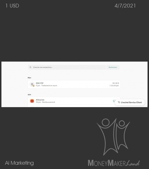 Payment 1 for Ai Marketing