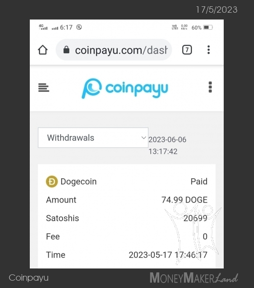 Payment 7 for Coinpayu