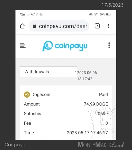 Pagamento 7 per Coinpayu