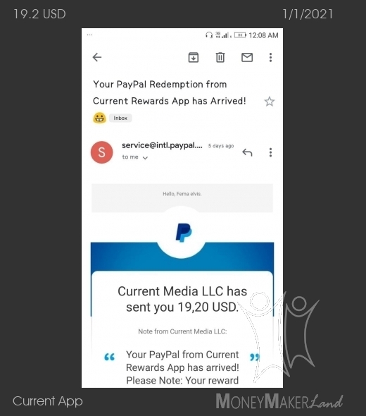 Payment 6 for Current App